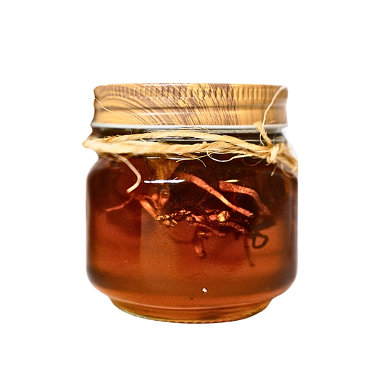 Mushroom Infused Honey